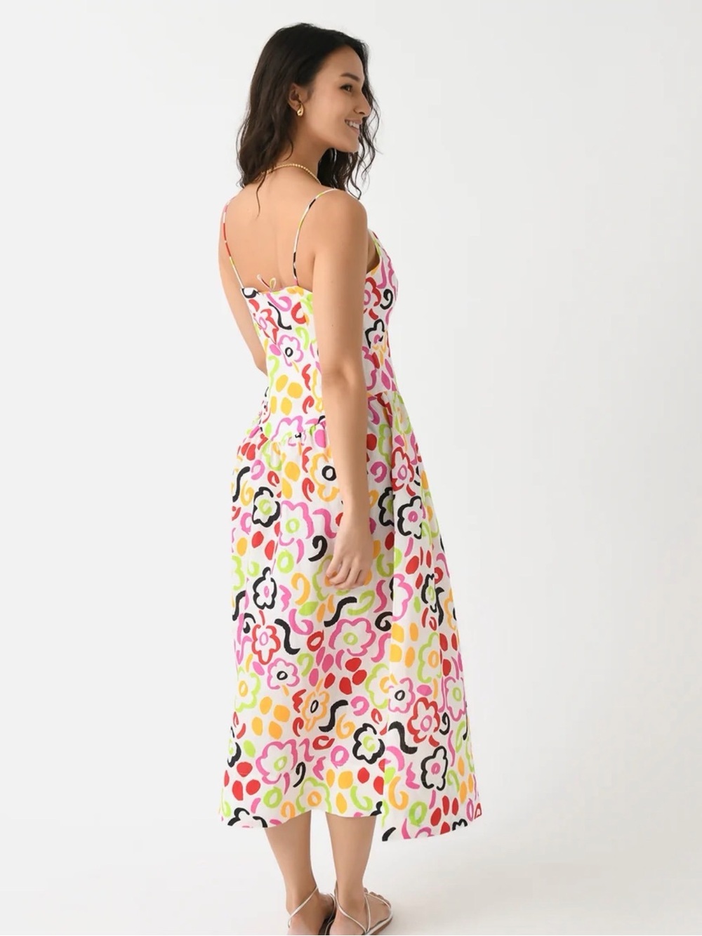 Rhode Sophie Dress in Multi, Size 10 - Picture 2 of 4